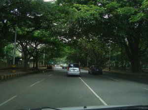 An image of a Bangalore street